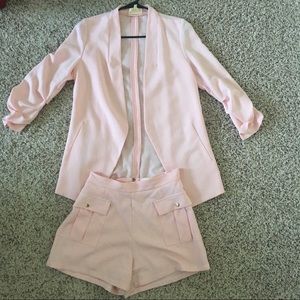 Two Piece, Millennial Pink, Business Casual Suit